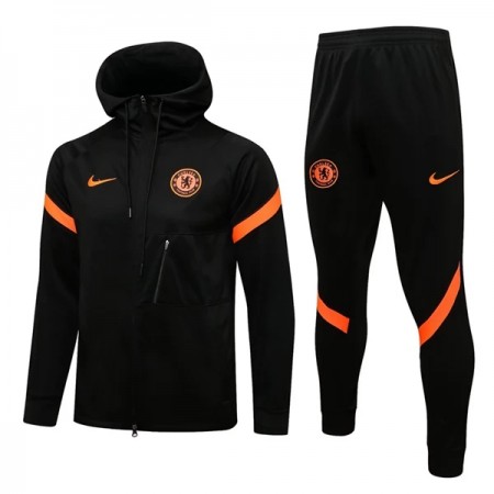 Chelsea Black Orange Version Training Hupparitakki Sarja 2022-23